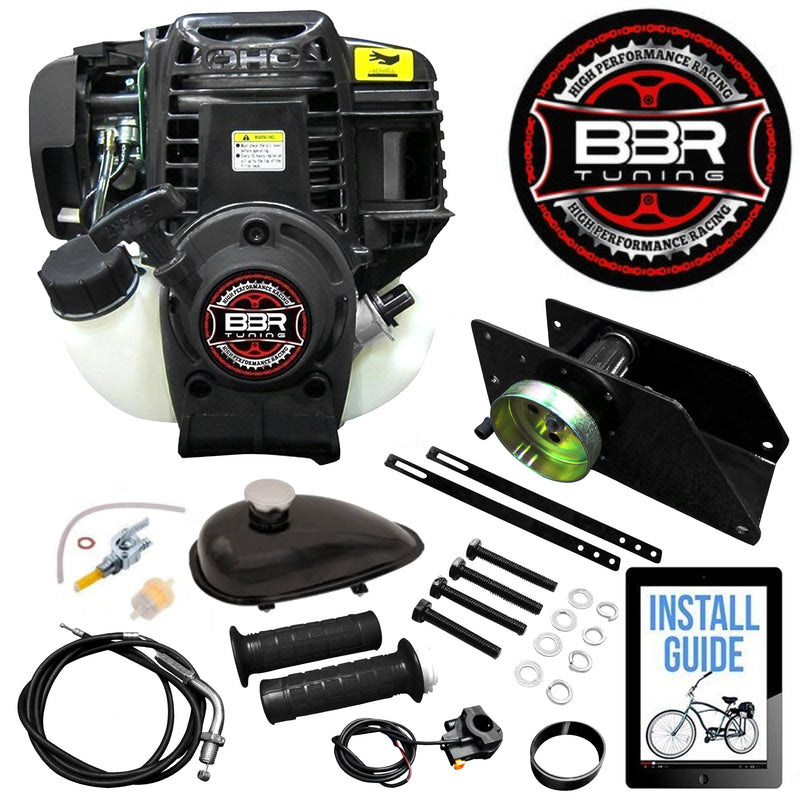 BBR Tuning 38cc Lock-N-Load Friction Drive Bicycle Engine Kit- 4-Stroke