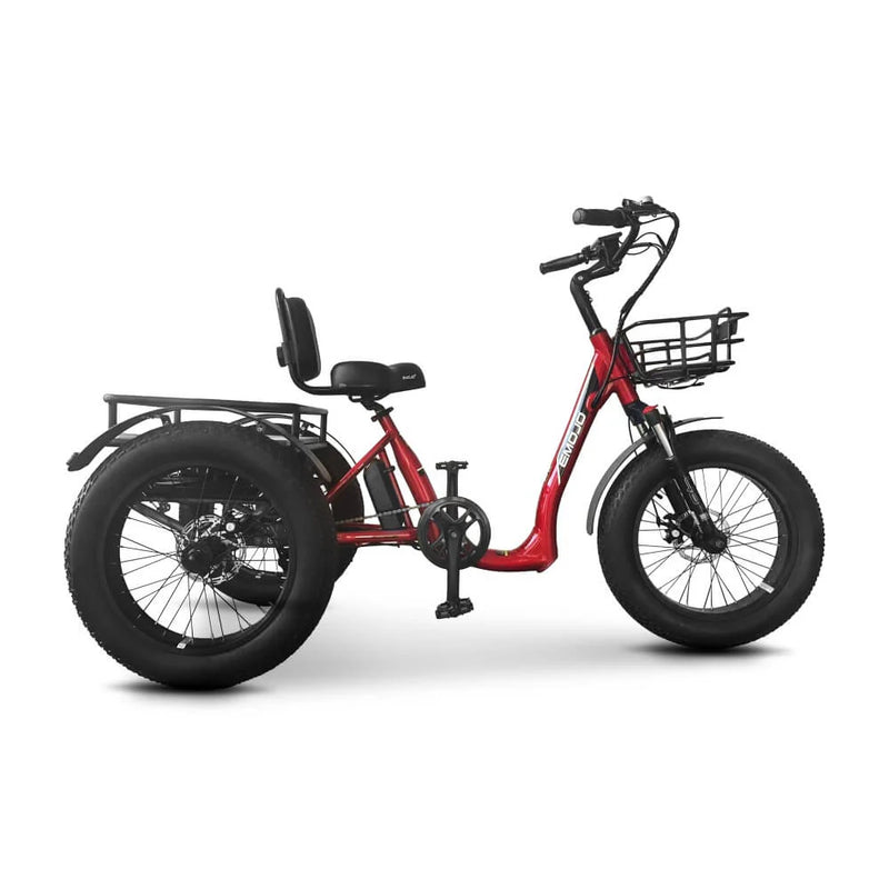 Electric Bike Emojo Bull Trail Red RIght