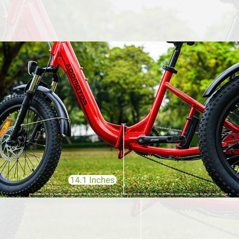 Electric Bike AddMotor M-315 Low Step-Thru Design