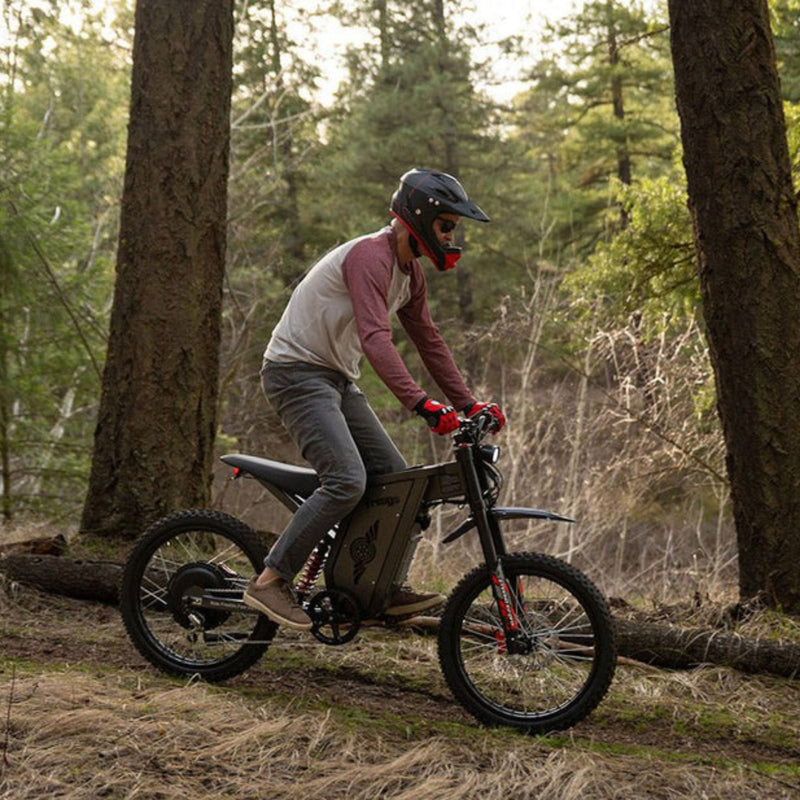 Electric Bike Freego 6000W X2 Pro in action 