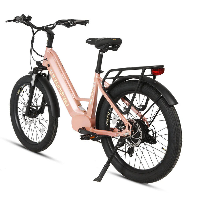 Electric Bike Eunorau META Step-Thru Alpine White back