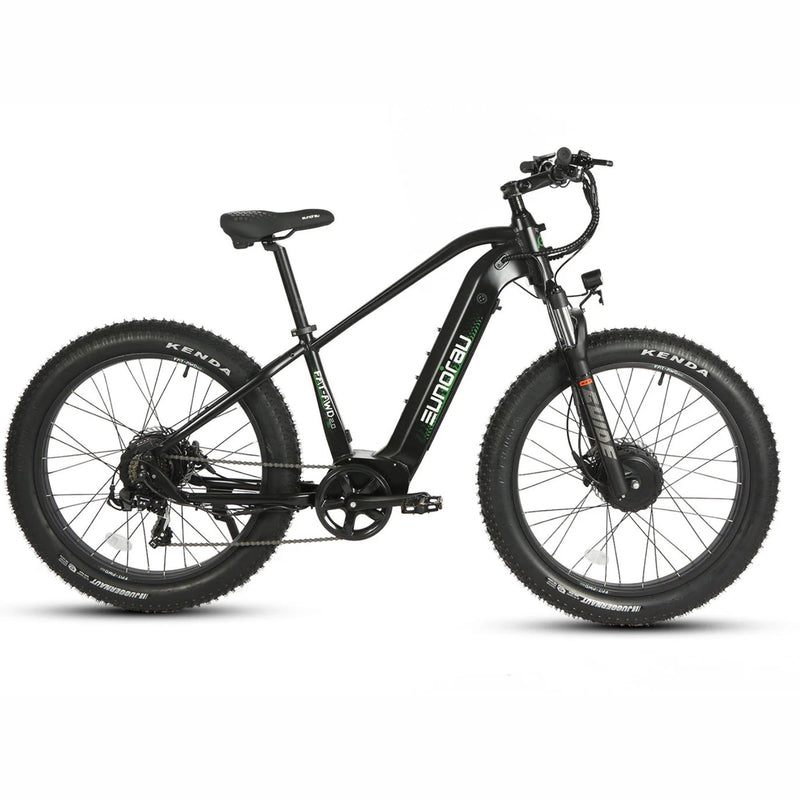 Eunorau 500W 48V FAT-AWD 2.0 Black Step Over