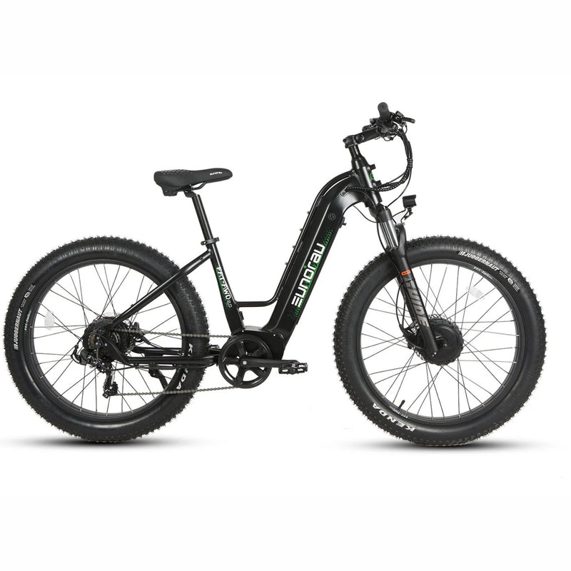 Eunorau 500W 48V FAT-AWD 2.0 Black Step Thru