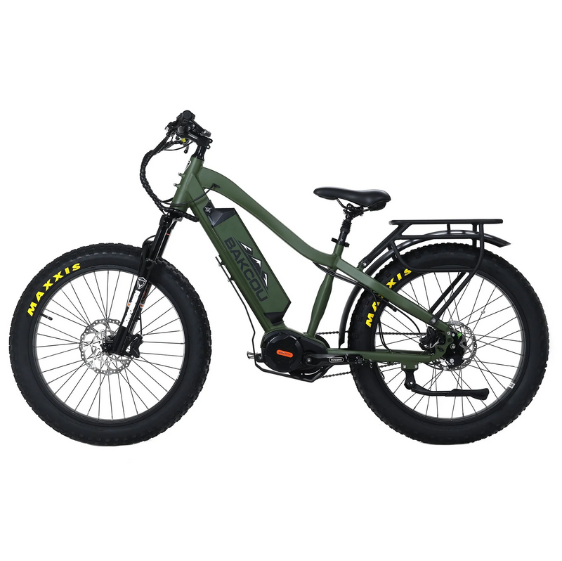 Electric Bike Bakcou Mule Jager Green Left