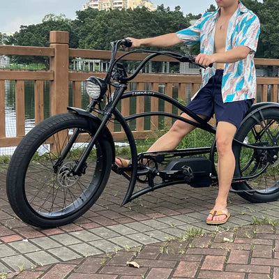 Electric Bike Tracer Legend Black Bridge