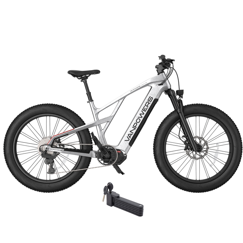 Vanpowers 500W 48V Grand Teton Ultra All-Terrain Fat Tire Mountain Electric Bike