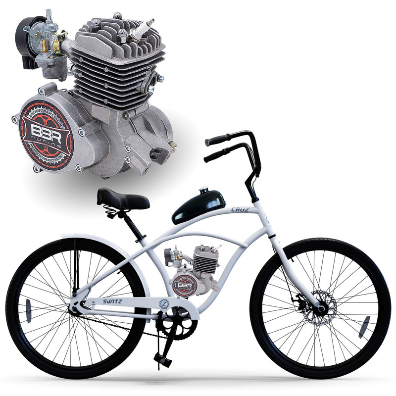Motorized Cruiser Bicycle bikeberryshop
