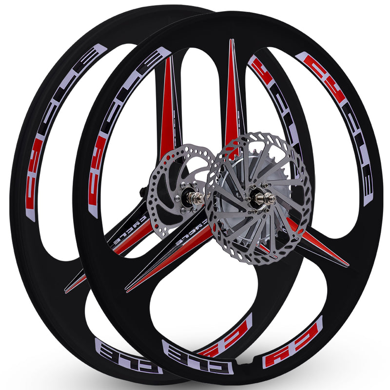 BBR Tuning Heavy Duty 2 Spoke Mag Wheel Set - Black Wheel Set