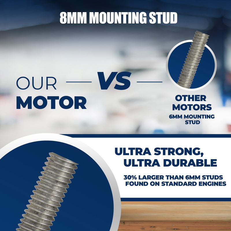 Switz Cruz + BBR Tuning 2-Stroke Engine - 8MM Mounting Studs
