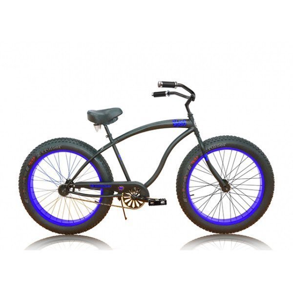 Bicycle Beach Cruiser Micargi Slugo B Black Blue