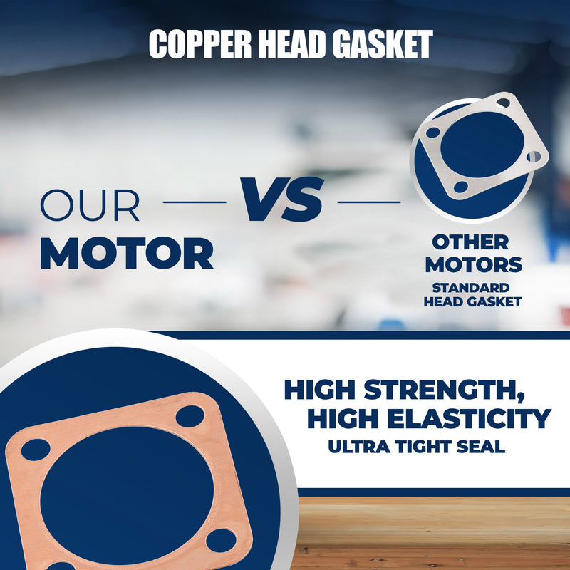 2-Stroke Motorized Bicycle 26 Inch Micargi Men's Touch Beach Cruiser - Copper Head Gasket