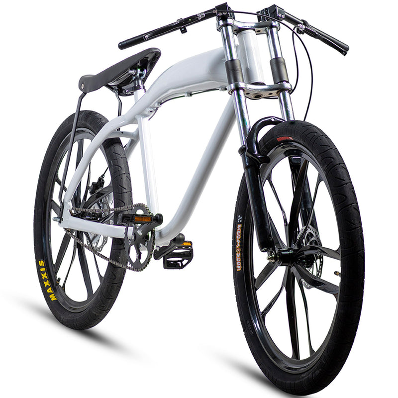 Banana Seat - In Use on F-Zero Motor Ready Bicycle