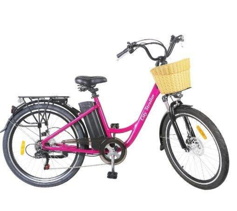 Nakto 350W City Electric Bicycle Aluminium Alloy Frame 26'' Strollor - side